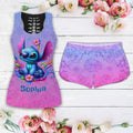 Personalized Ohana Hollow Tank Top & Women Shorts Gift for Kids Hollow Tank Top & Women Shorts GradoCreations
