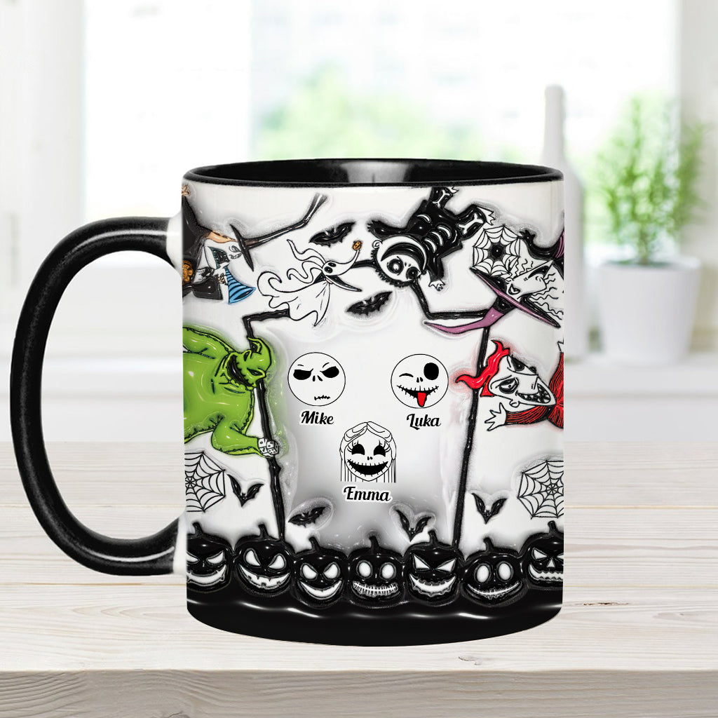 Personalized Nightmare Accent Mug Custom Name Gift for Mom or Dad Accent Mug GradoCreations