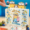 Personalized Minions Building Brick Block Custom Design Gift One-sided Rectangle Building Brick Blocks GradoCreations