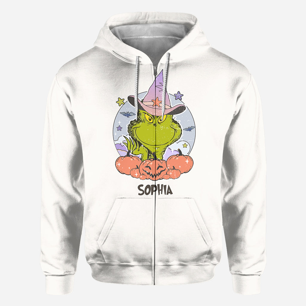 Personalized Grinch Halloween All Over Shirt Fun Costume Gift All Over Shirt GradoCreations