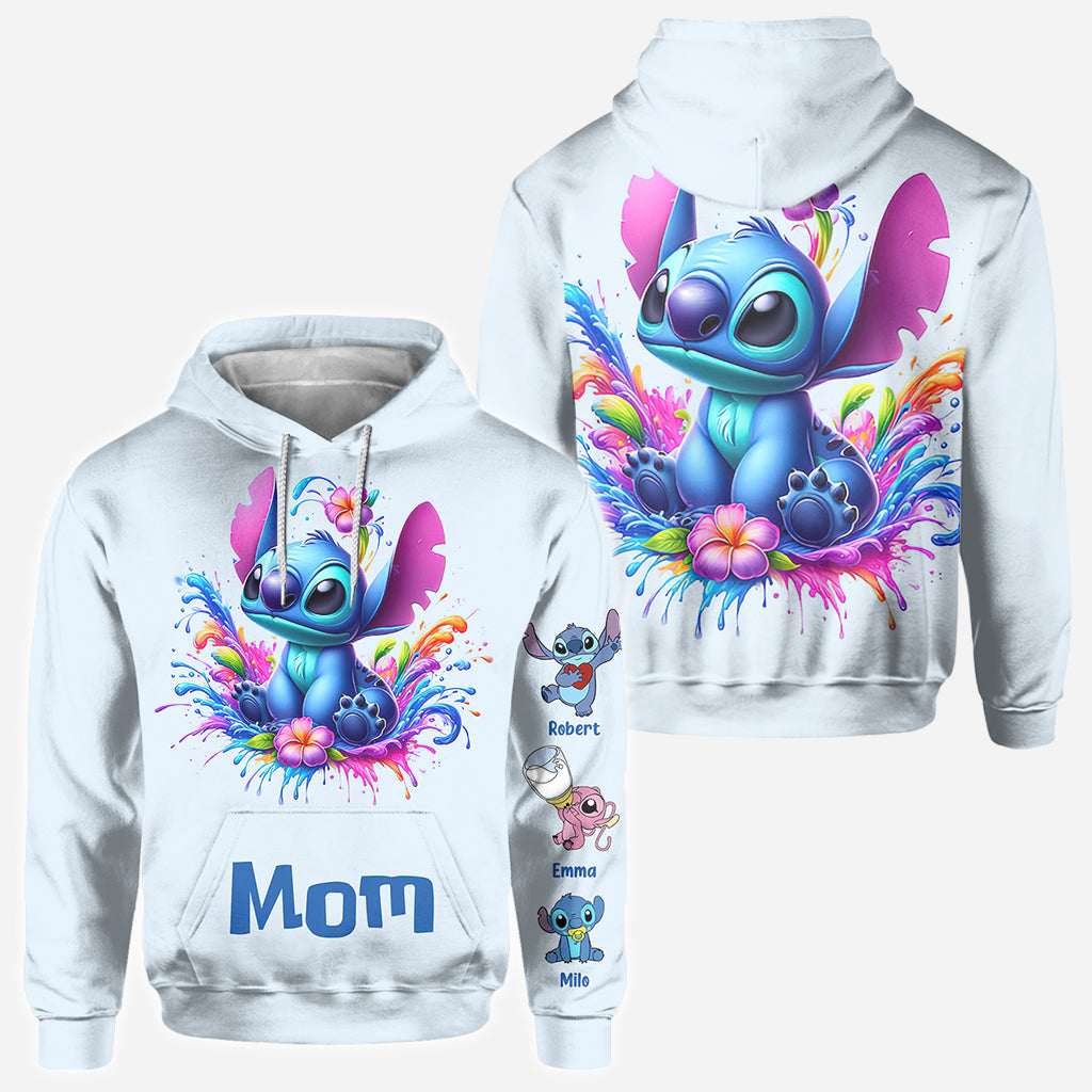 Personalized Ohana All Over Shirt Gift for Mom - Unique Birthday & Mother's Day Apparel All Over Shirt GradoCreations