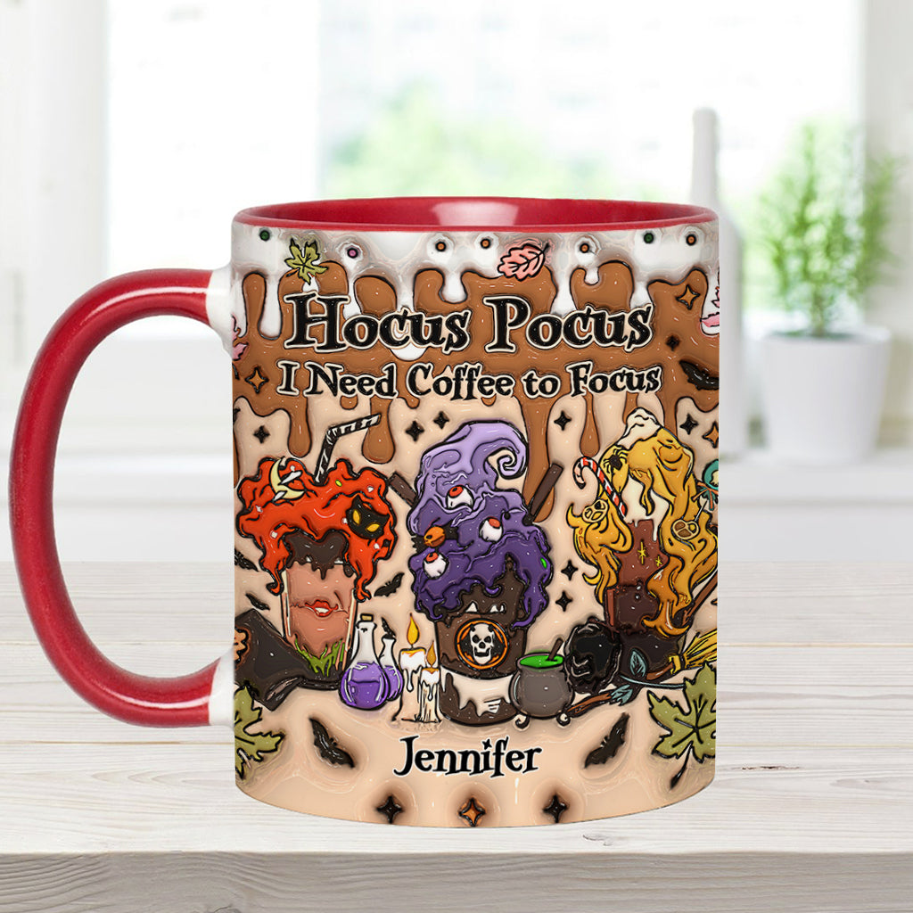 Personalized Three Witches Accent Mug for Fall Coffee Lovers Accent Mug GradoCreations
