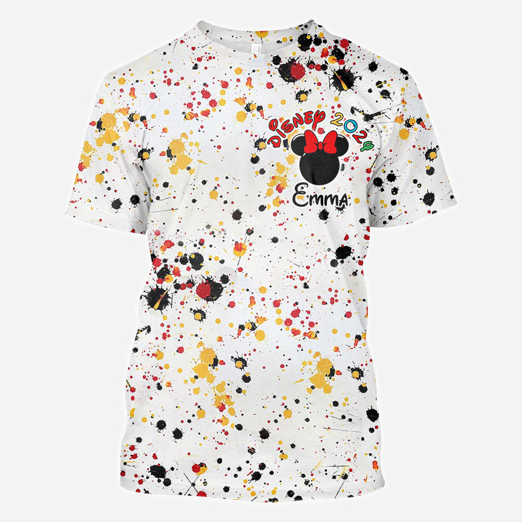 Personalized Disney Family Vacation All Over Shirt for Kids All Over Shirt GradoCreations