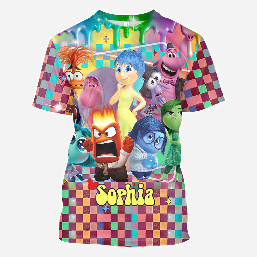 Personalized All Over Print Shirt Custom Name for Kids All Over Shirt GradoCreations
