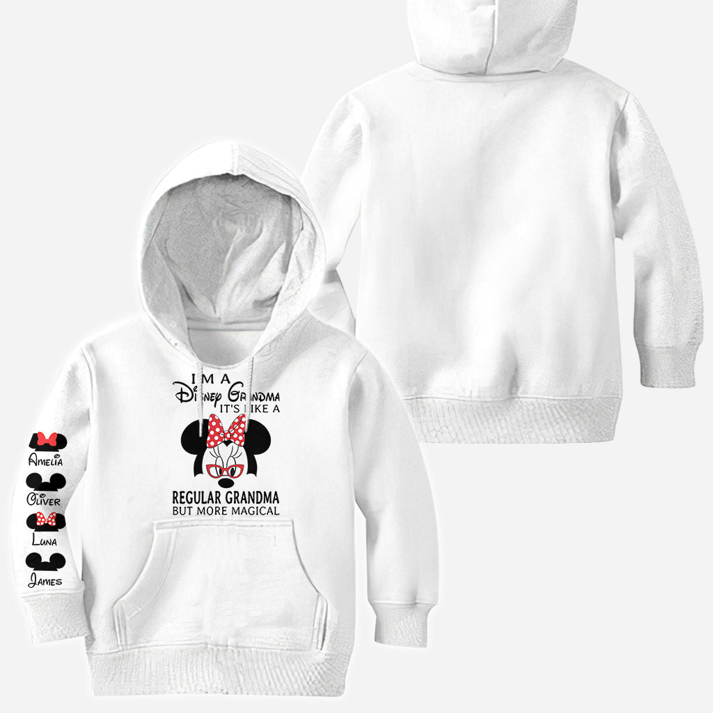 Personalized Disney Grandma All Over Shirt with Custom Names All Over Shirt GradoCreations