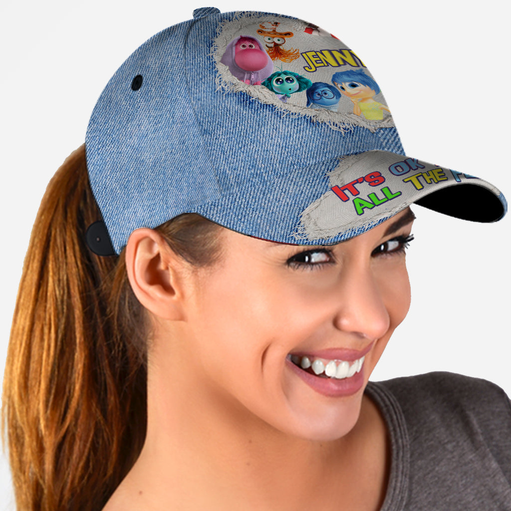 Personalized Denim Classic Cap Custom Name Gift for Kids Classic Cap GradoCreations