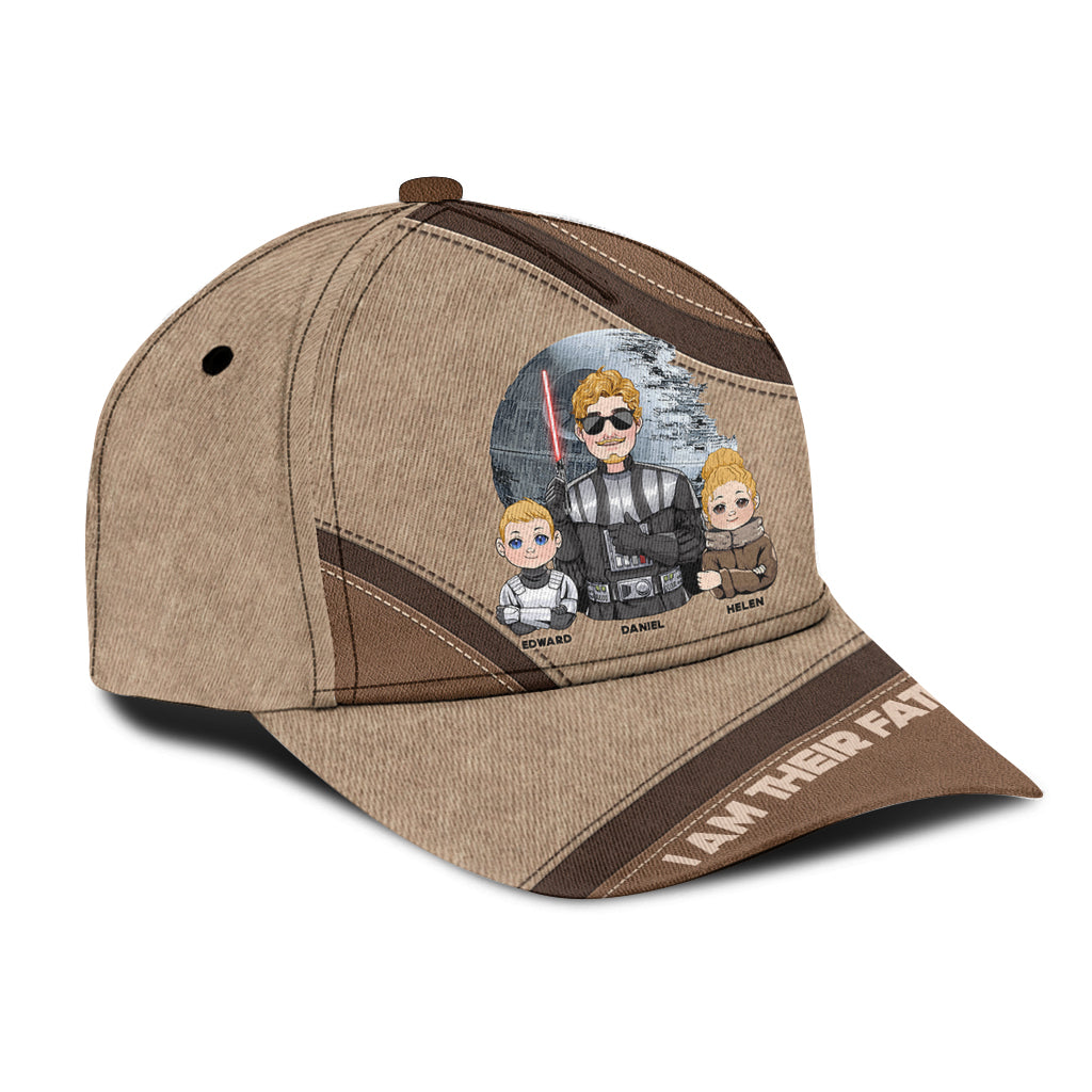Personalized Classic Cap I Am Their Father Gift for Dad Classic Cap GradoCreations