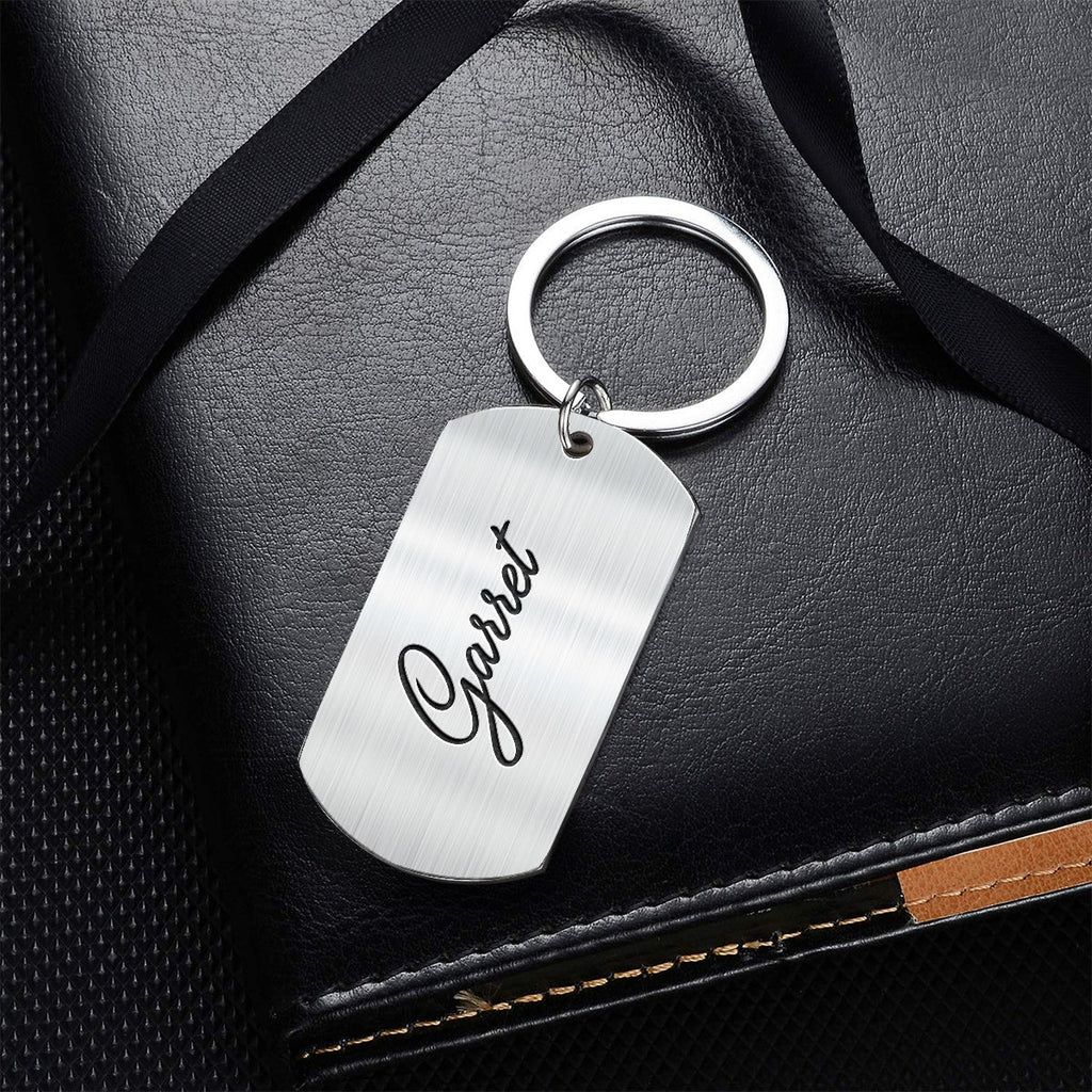 Personalized LGBT Support Epoxy Metal Keychain Unique Gift Epoxy Metal Keychain GradoCreations
