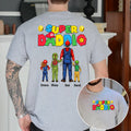 Personalized Super Daddio T-Shirt and Hoodie Gift for Dad T-shirt And Hoodie GradoCreations