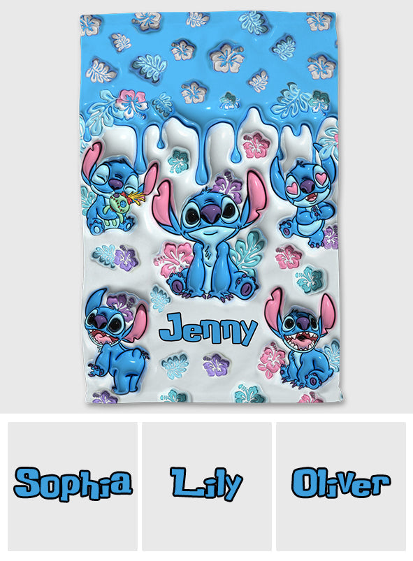 Personalized Ohana Towel Custom Name Hawaiian Gift for Family Towel GradoCreations