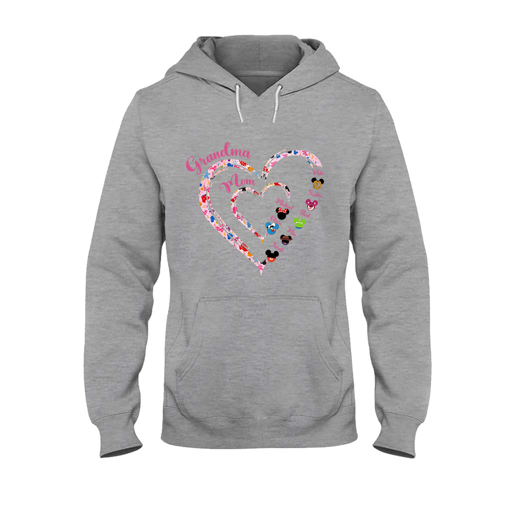 Personalized Grandma Mouse T-shirt & Hoodie Gift for Mother's Day T-shirt & Hoodie GradoCreations
