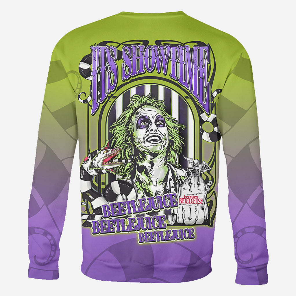 Personalized Beetlejuice All Over Shirt Gift for Halloween All Over Shirt GradoCreations
