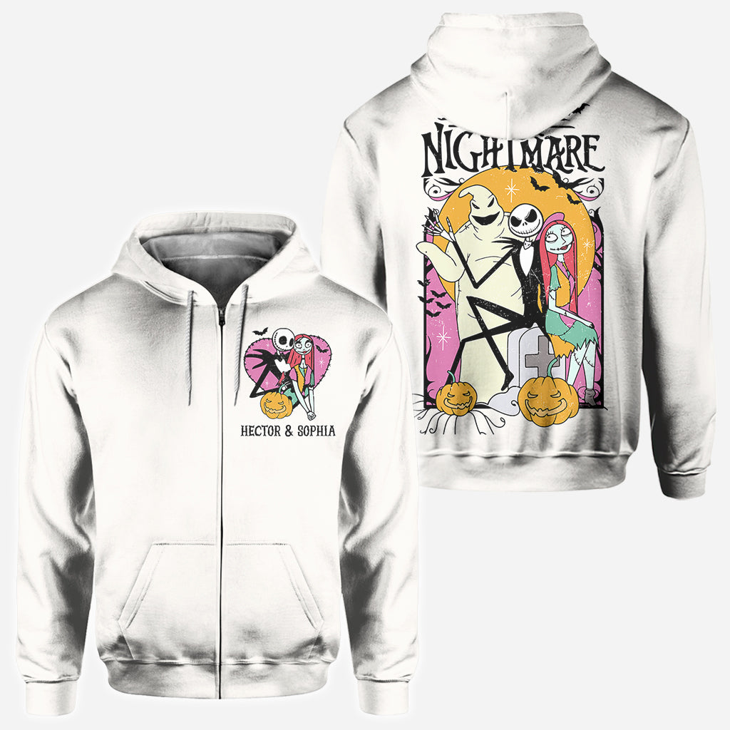 Personalized Nightmare All Over Shirt Custom Name Gift All Over Shirt GradoCreations