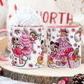 Personalized Christmas Mouse Accent Mug Custom Name Gift Accent Mug GradoCreations