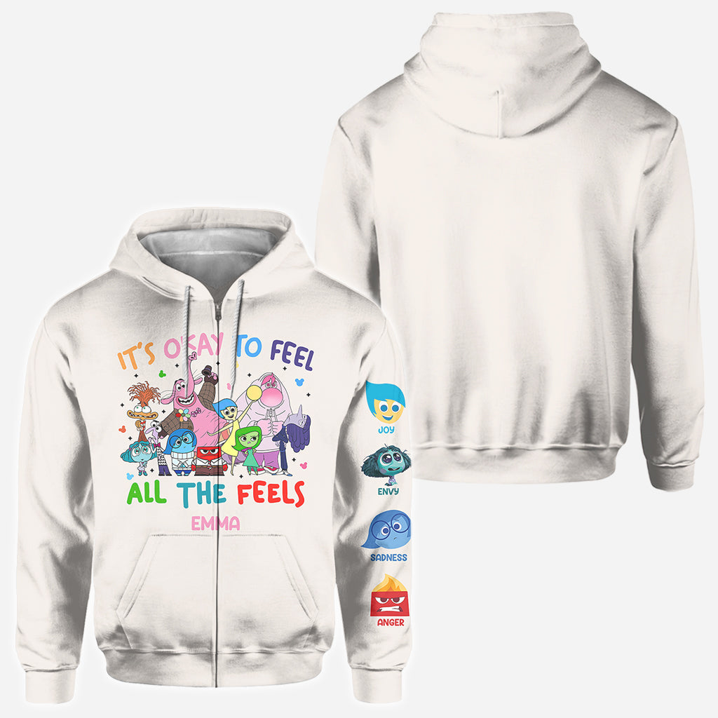 Personalized All-Over Shirt for Kids | Back to School Gift All Over Shirt GradoCreations