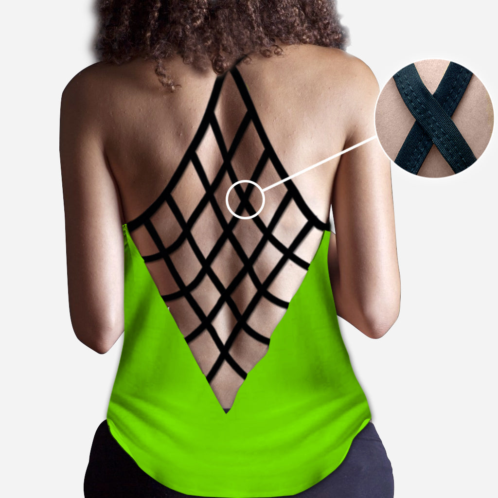 Personalized Witch Cross Tank Top with Custom Name for Halloween Cross Tank Top GradoCreations