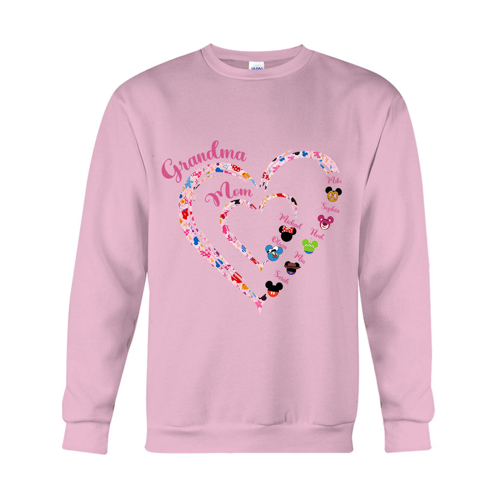 Personalized Grandma Mouse T-shirt & Hoodie Gift for Mother's Day T-shirt & Hoodie GradoCreations