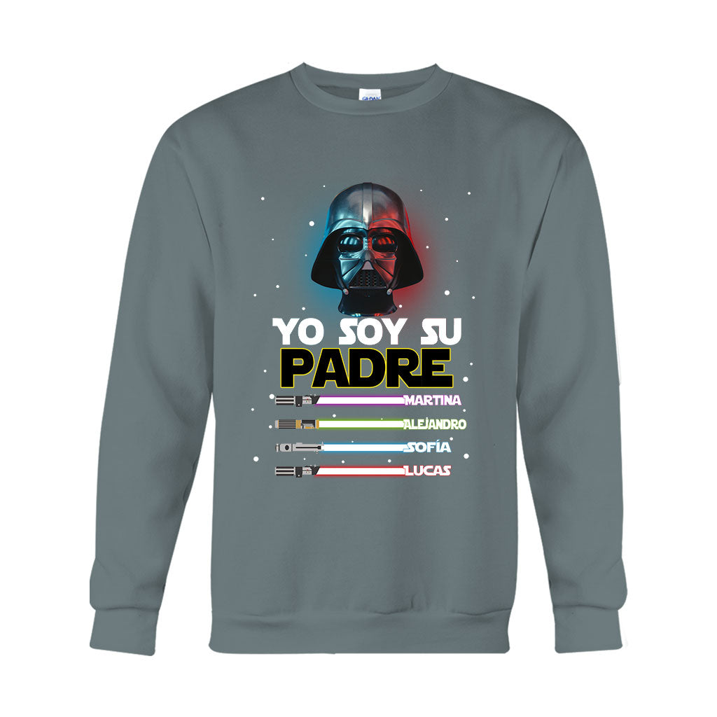 Personalized Yo Soy Su Padre T-shirt & Hoodie Gift for Dad T-shirt & Hoodie GradoCreations