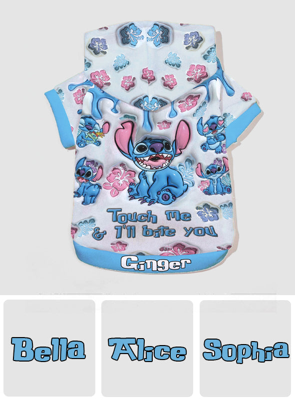 Personalized Ohana Pet Hoodie Custom Name for Dogs and Cats Pet Hoodie GradoCreations
