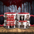 Personalized Accent Mug with Funny Crime Show Quote Gift Idea Accent Mug GradoCreations