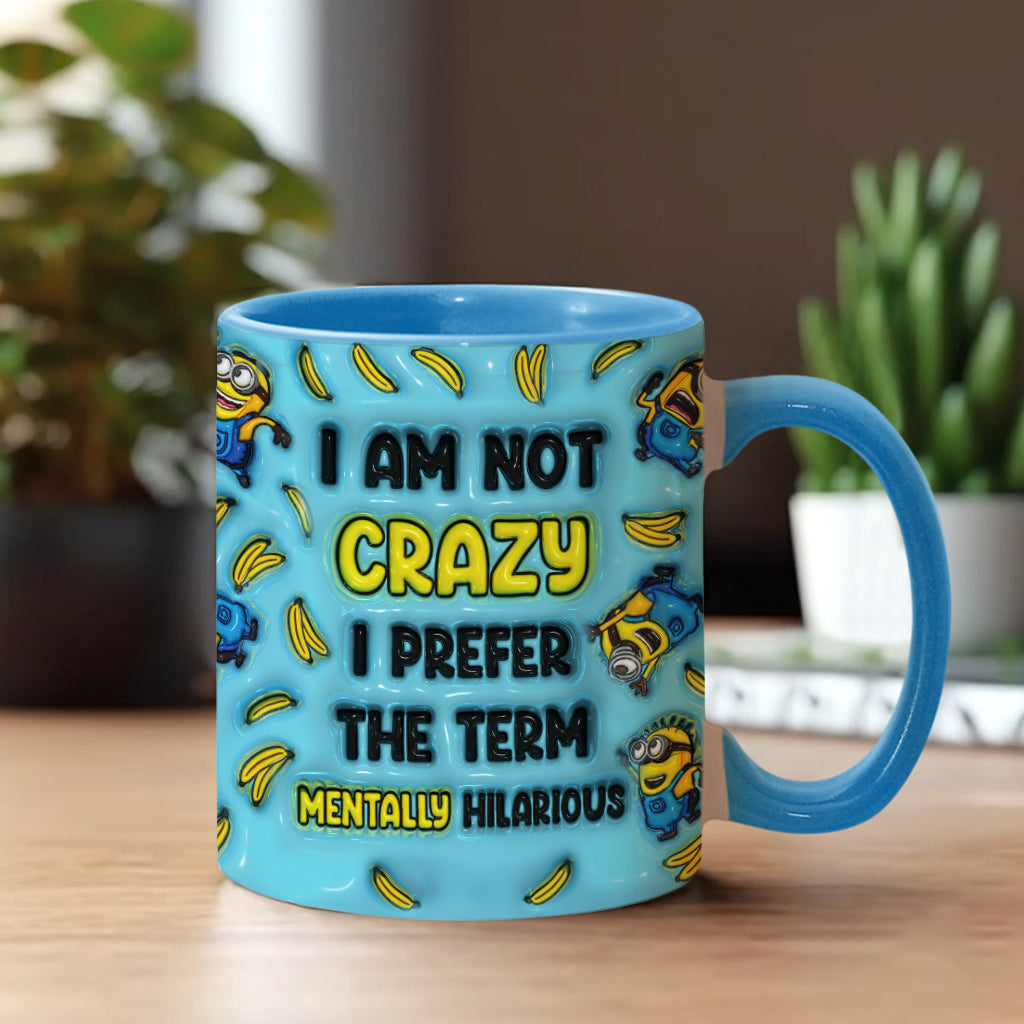 Personalized Ceramic Accent Mug Funny Quote Custom Name Gift Accent Mug GradoCreations