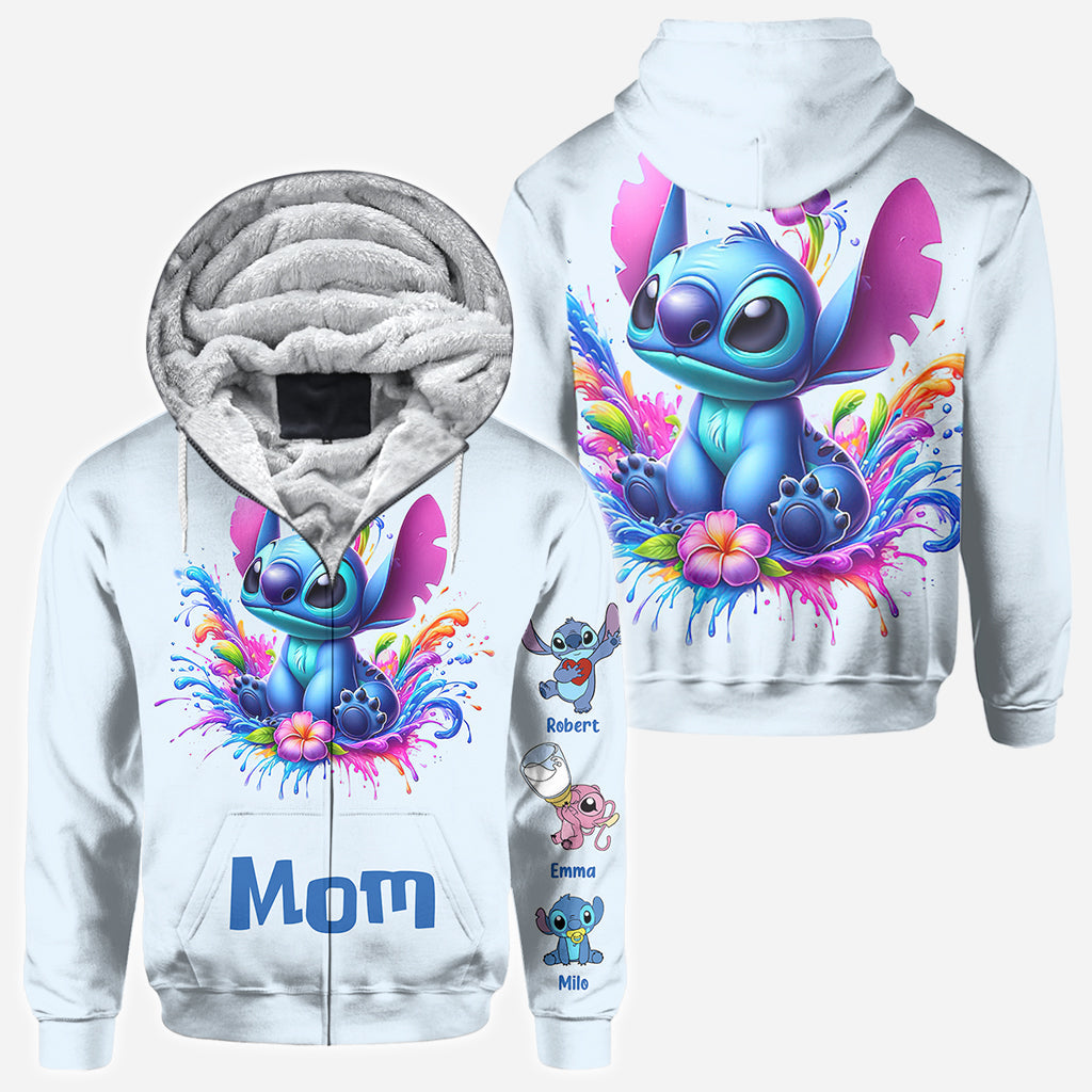 Personalized Ohana All Over Shirt Gift for Mom - Unique Birthday & Mother's Day Apparel All Over Shirt GradoCreations