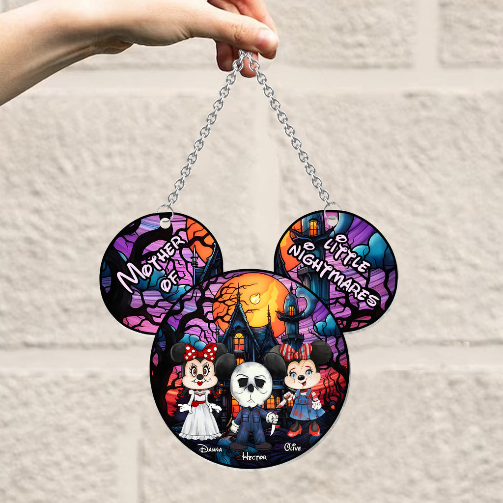 Personalized Grandma Suncatcher Ornament Unique Gift Decor Window Hanging Suncatcher Ornament GradoCreations