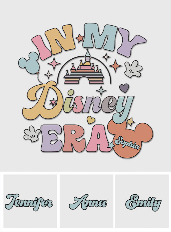Personalized Disney Era Mouse Decal Custom Name Gift Decal Full GradoCreations