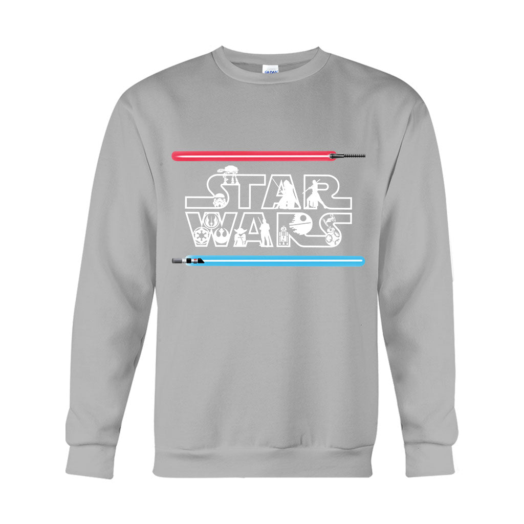 Personalized Star Wars T-shirt and Hoodie Gift for Fans T-shirt & Hoodie GradoCreations