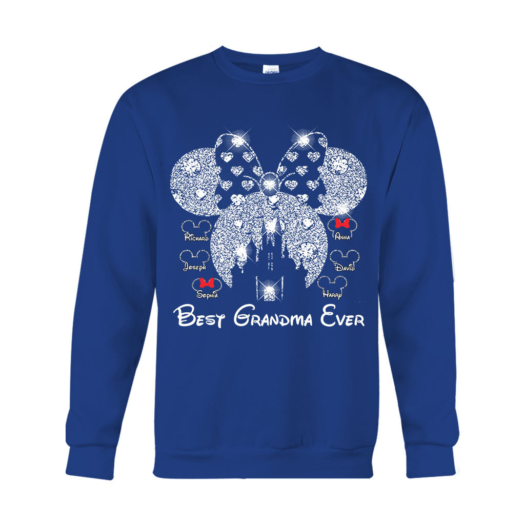 Personalized Best Grandma Ever Mouse T-shirt & Hoodie Gift T-shirt & Hoodie GradoCreations