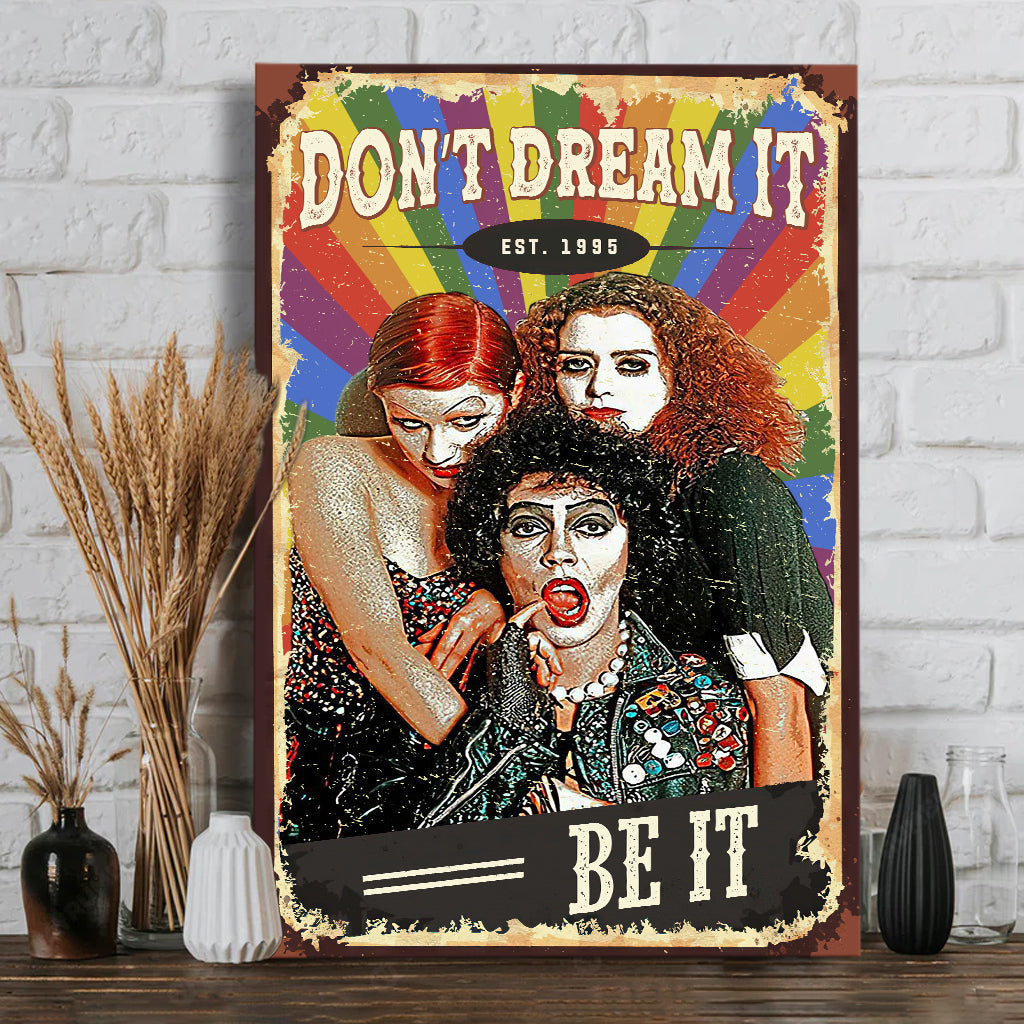 Personalized LGBT Support Canvas Print | Custom Wall Art Gift Canvas And Poster GradoCreations