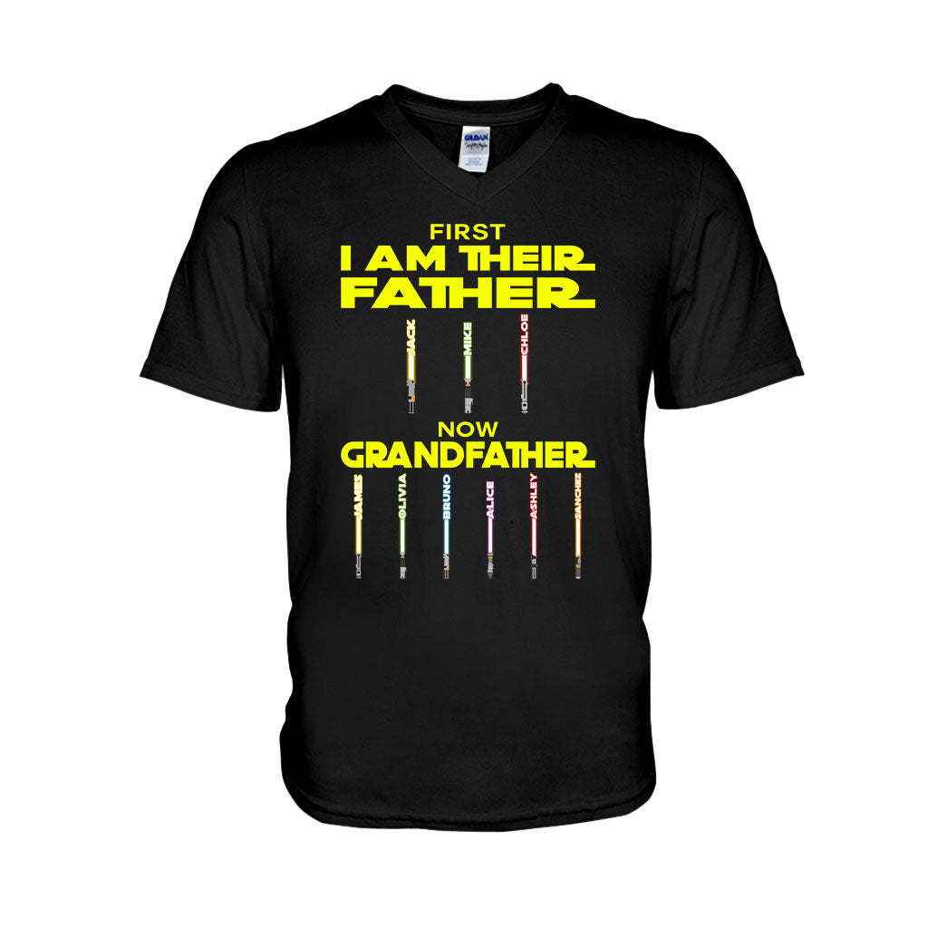 Personalized Star Wars Father Grandfather T-Shirt & Hoodie Gift T-shirt & Hoodie GradoCreations