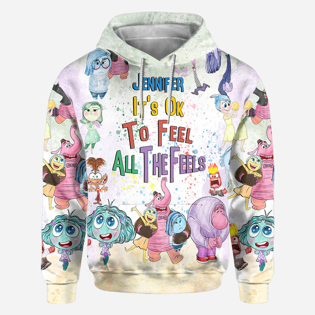 Personalized All Over Shirt Custom Name Perfect Gift for Birthday & Graduation All Over Shirt GradoCreations