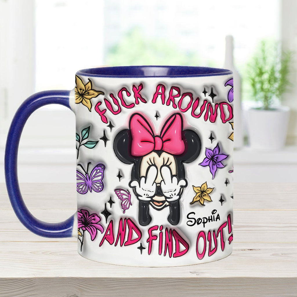 Personalized Ceramic Accent Mug with Playful Design for Birthdays and Graduations Accent Mug GradoCreations