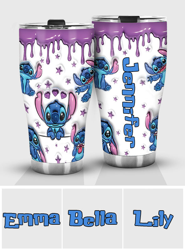 Personalized Ohana Tumbler Custom Name Drinkware Gift for Mom Tumbler GradoCreations