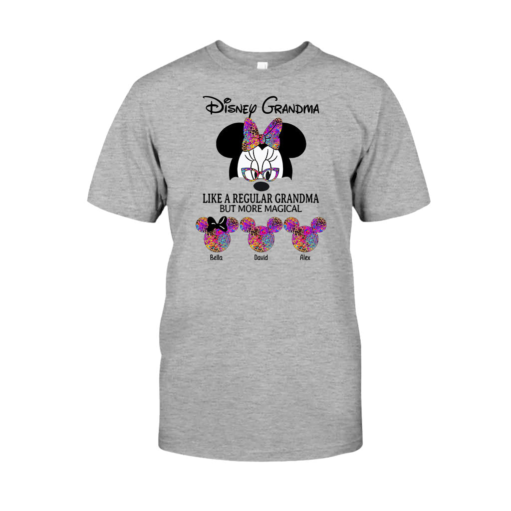 Personalized Disney Grandma T-shirt and Hoodie Gift for Mom T-shirt & Hoodie GradoCreations