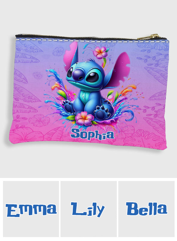 Personalized Ohana Pouch with Custom Name for Kids & Women Pouch GradoCreations