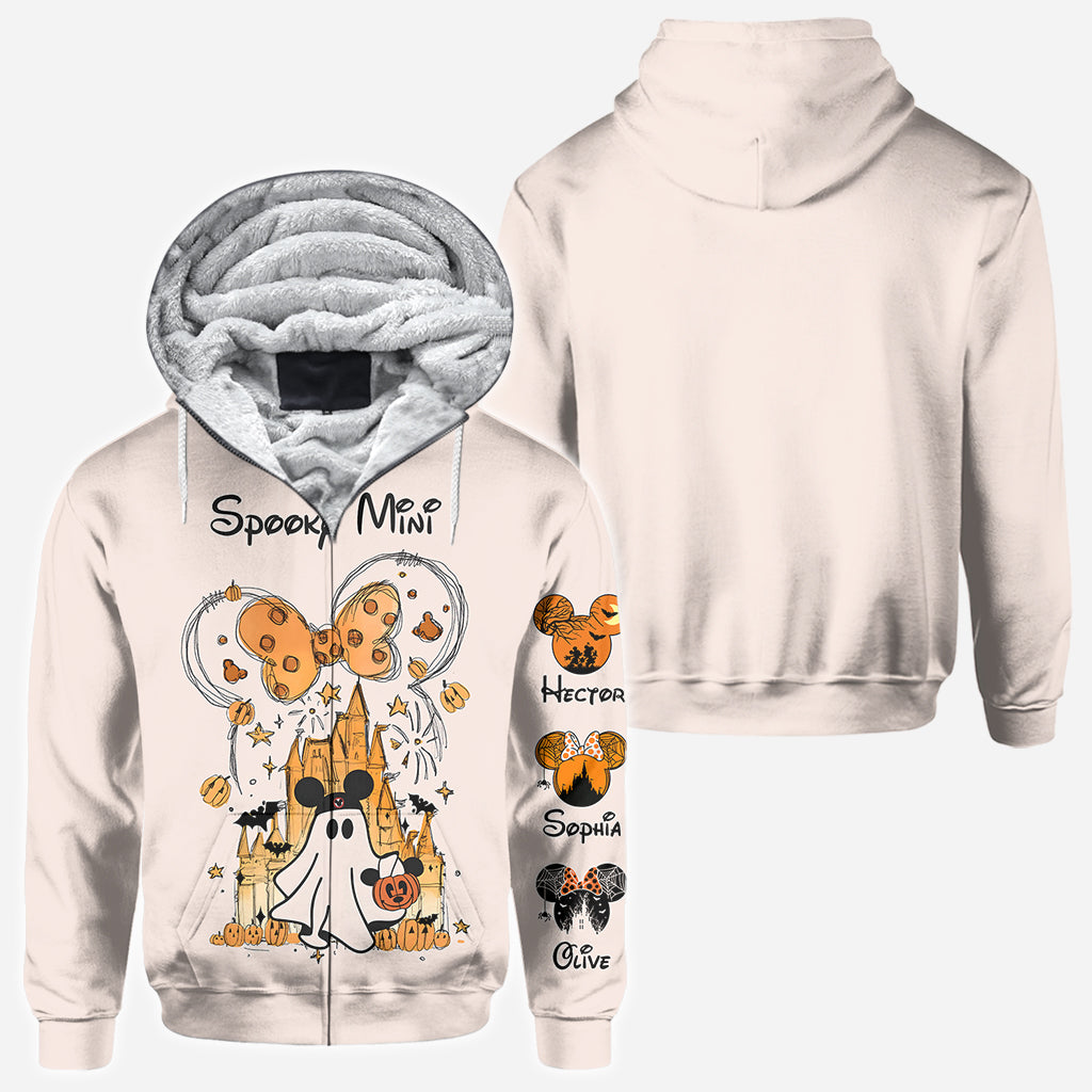 Personalized Halloween All Over Shirt Custom Name Gift for Mom All Over Shirt GradoCreations