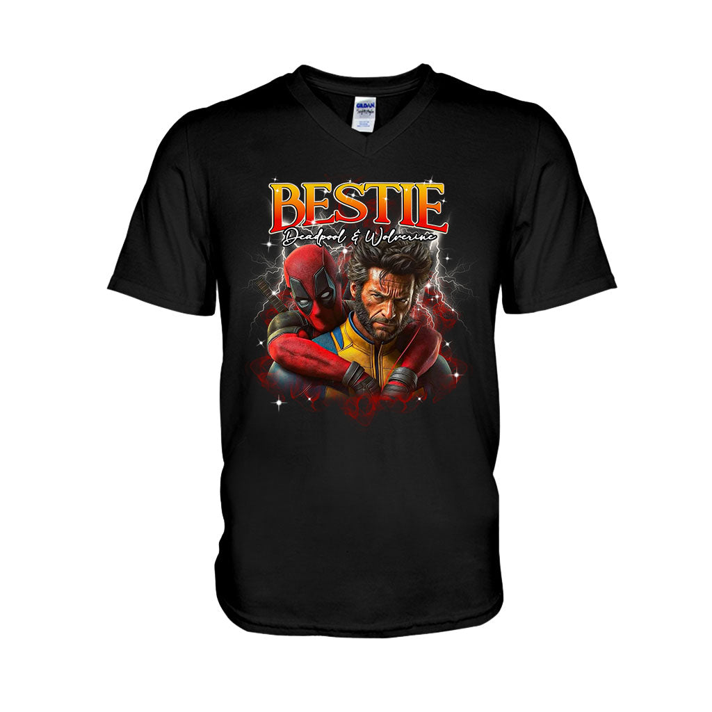 Personalized 90s Vintage Bootleg Tee Custom Bestie Shirt Gift T-shirt & Hoodie GradoCreations