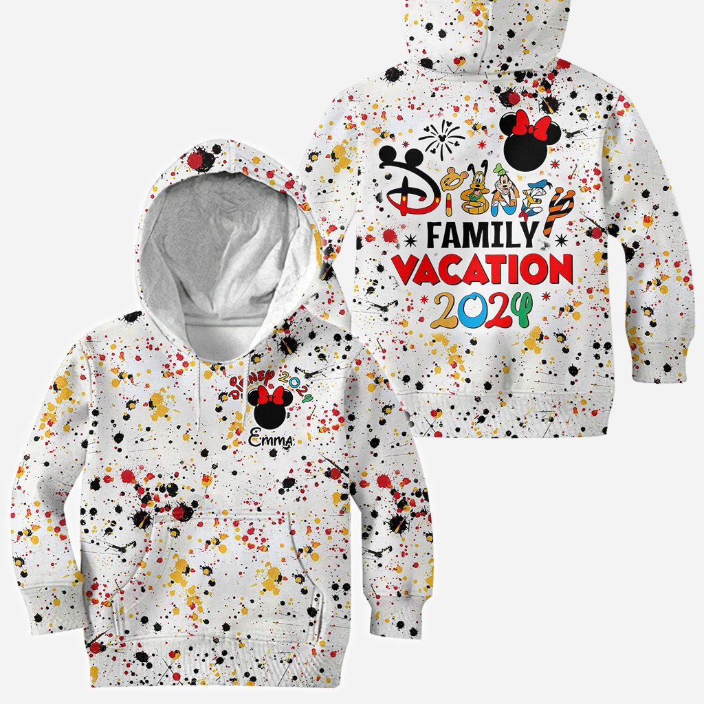 Personalized Disney Family Vacation All Over Shirt for Kids All Over Shirt GradoCreations