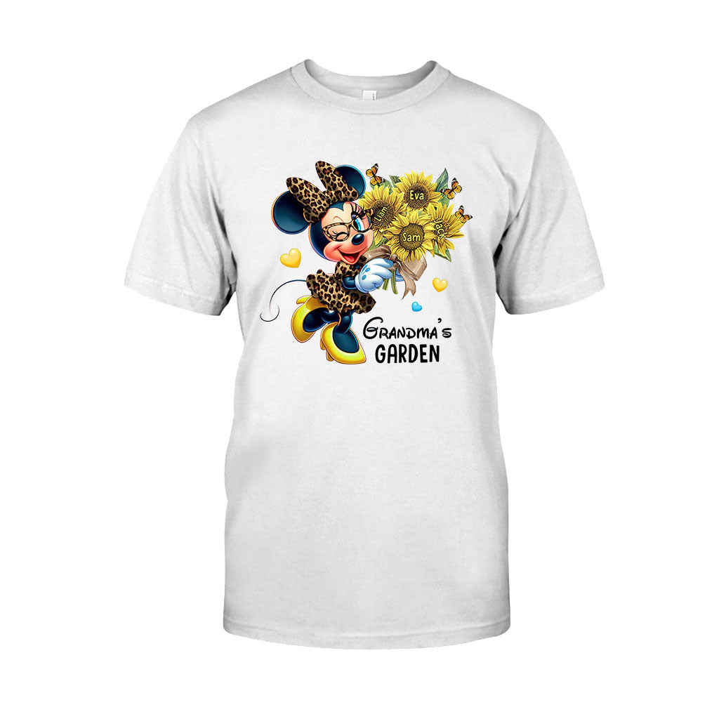 Personalized Grandma's Garden T-shirt & Hoodie with Custom Names Gift T-shirt & Hoodie GradoCreations