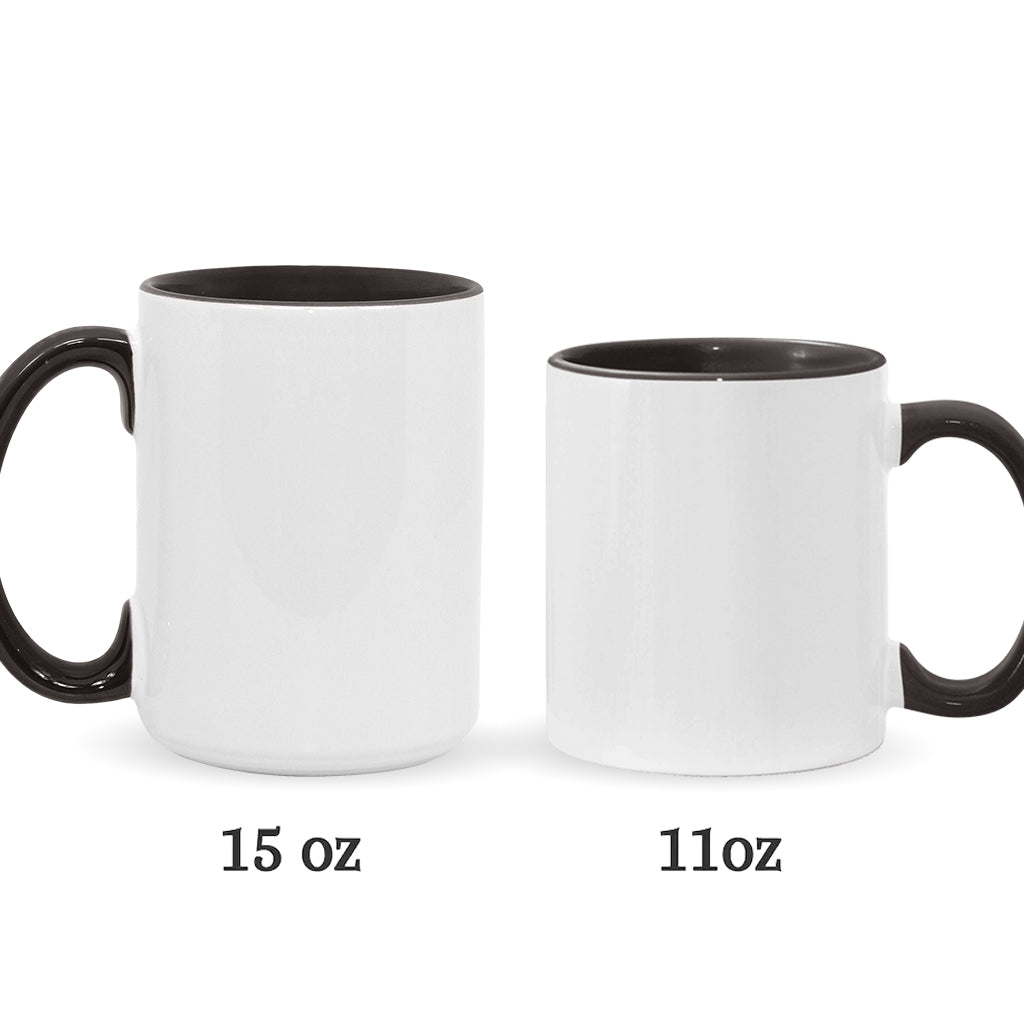 Personalized Halloween Accent Mug Custom Name Gift Idea Accent Mug GradoCreations