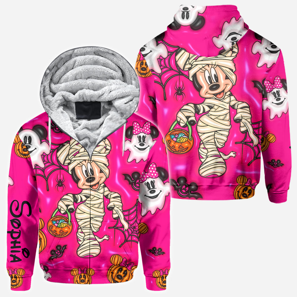Personalized Halloween All-Over Shirt Custom Name Gift All Over Shirt GradoCreations