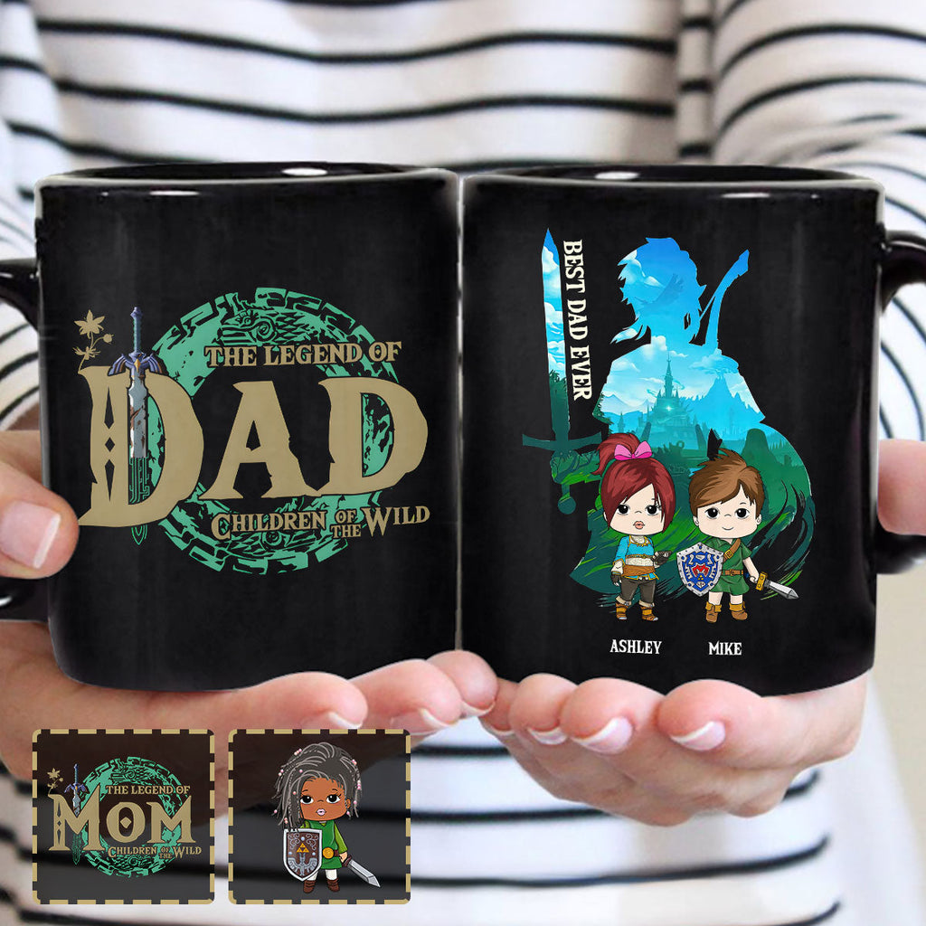 Personalized Legend Mug Custom Family Name Gift for Dad/Mom Mug GradoCreations
