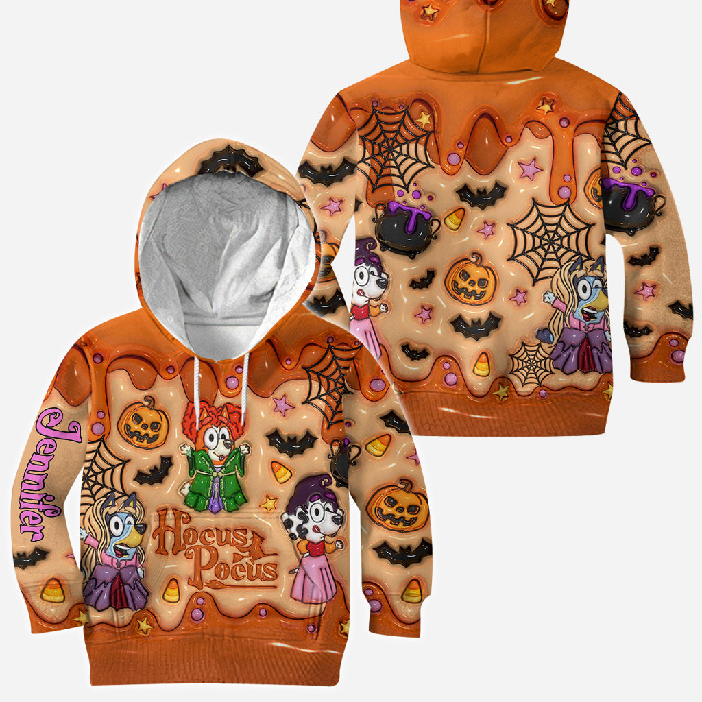 Personalized Halloween All Over Shirt Custom Name for Kids All Over Shirt GradoCreations