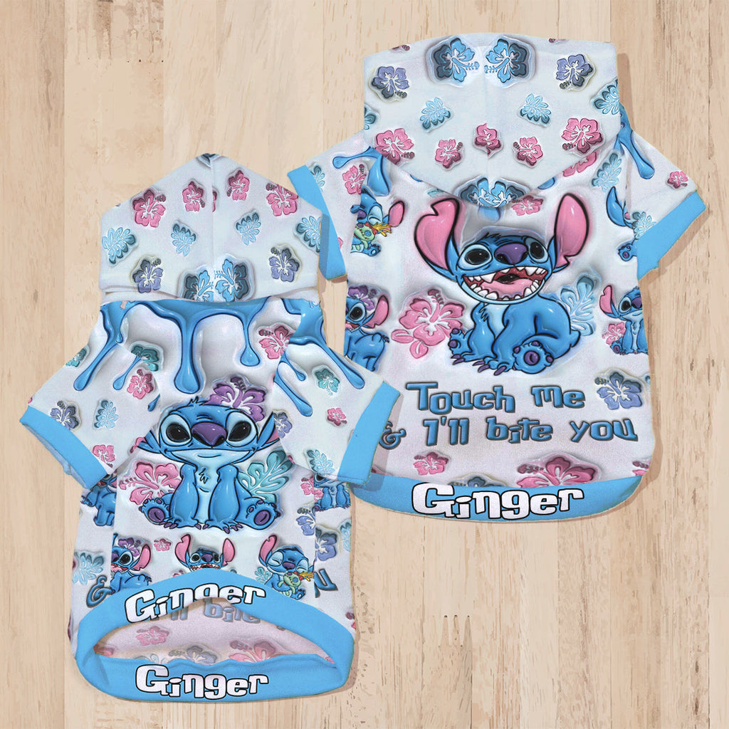 Personalized Ohana Pet Hoodie Custom Name for Dogs and Cats Pet Hoodie GradoCreations