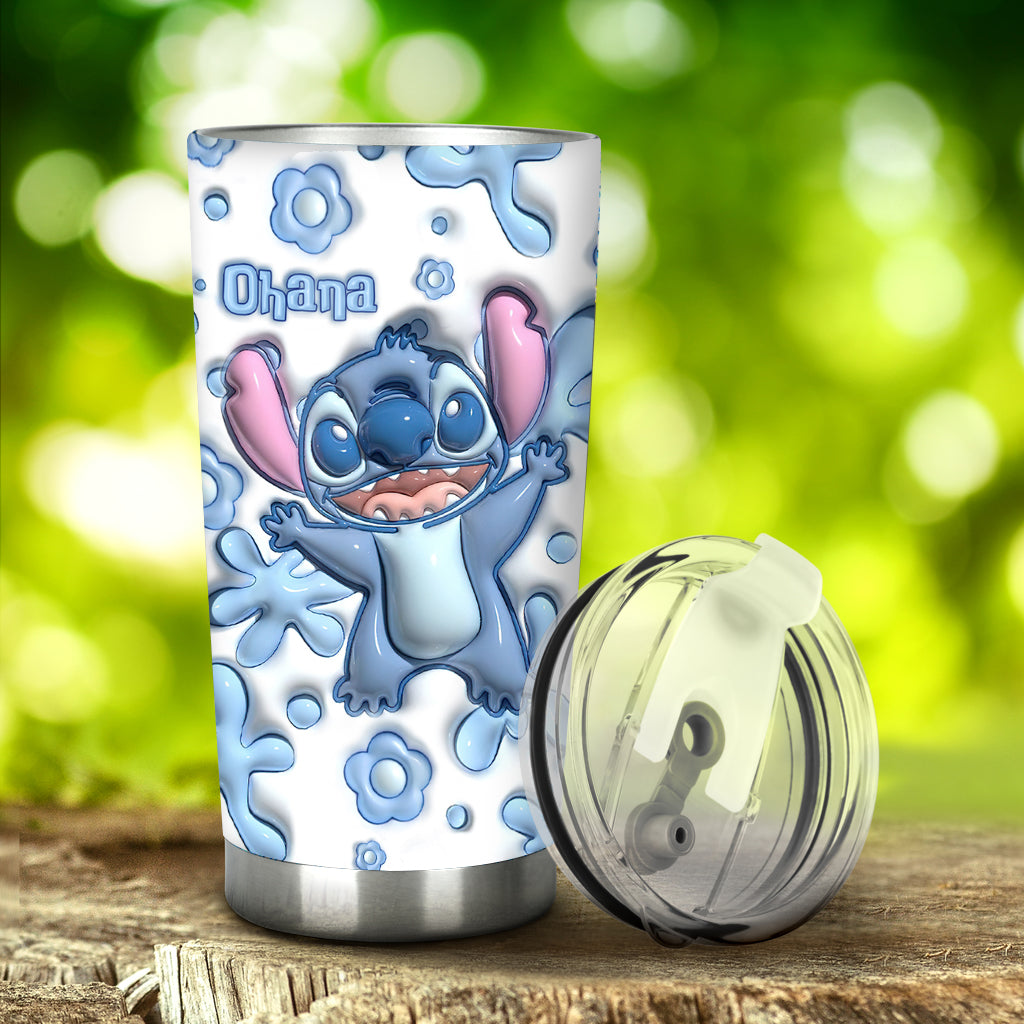 Personalized Ohana Tumbler Custom Name Gift for Kids Tumbler GradoCreations