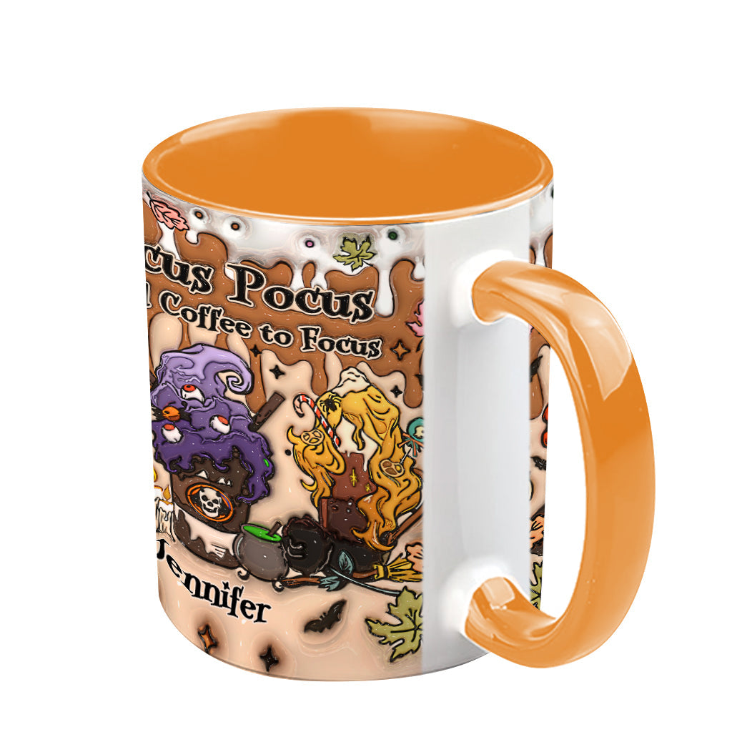 Personalized Three Witches Accent Mug for Fall Coffee Lovers Accent Mug GradoCreations