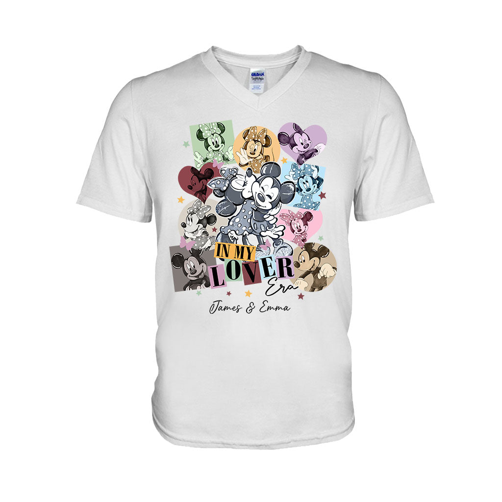 Personalized Couple T-Shirt and Hoodie In My Lover Era Gift for Engagement/Anniversary T-shirt & Hoodie GradoCreations