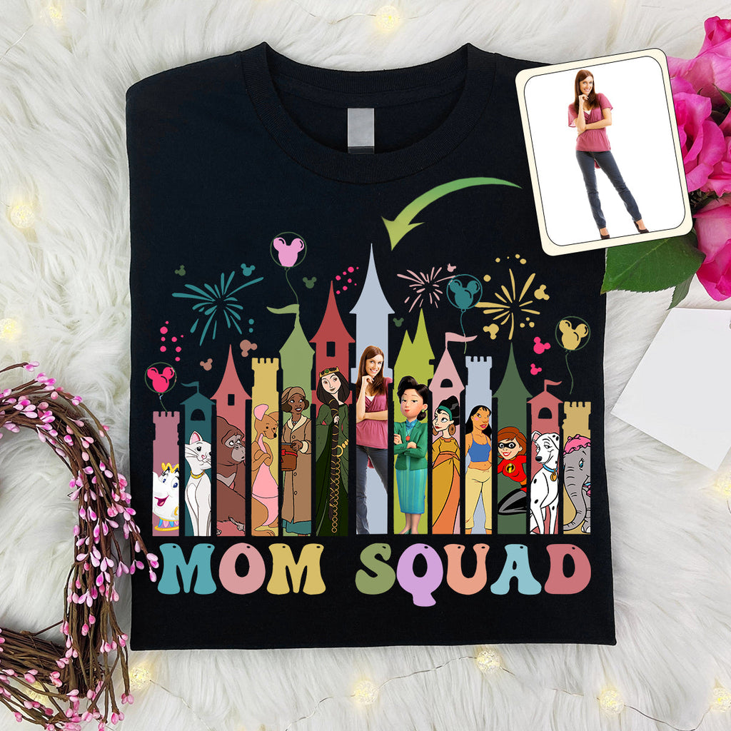 Personalized Mom Squad T-shirt & Hoodie Custom Gift for Mothers T-shirt & Hoodie GradoCreations